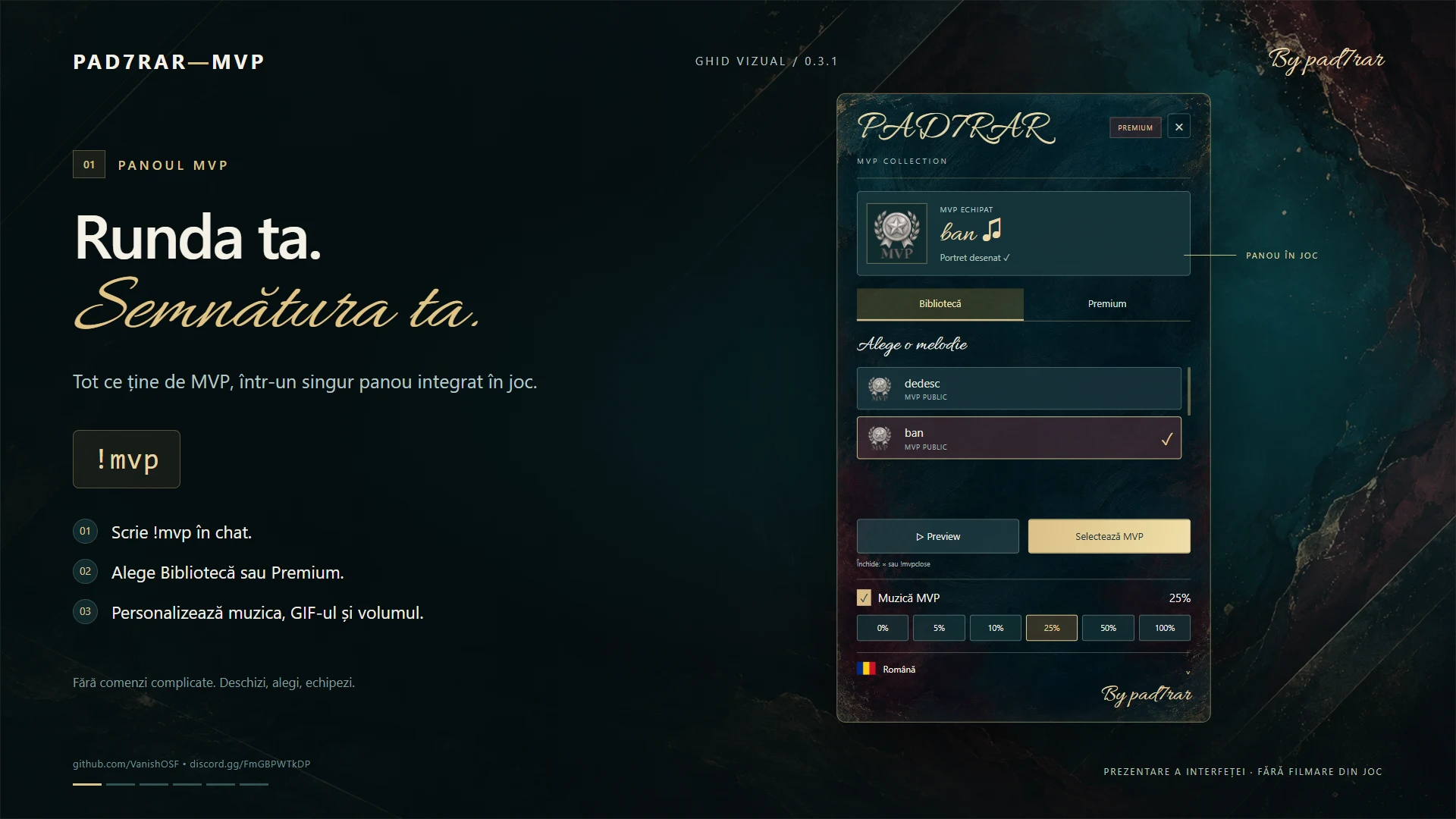Panoul MVP